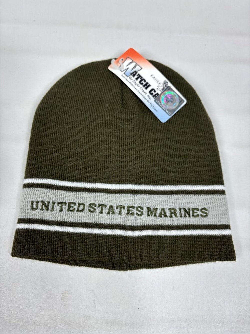 USMC United States Marines Watch Cap Beanie Eagle Crest Olive Drab Gorpcore NWT